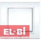Выключатель 1-кл.белый El-Bi Zena 500-010200-200