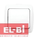 Выключатель 1-кл накладной El-Bi ALSU белый 504-010200-200